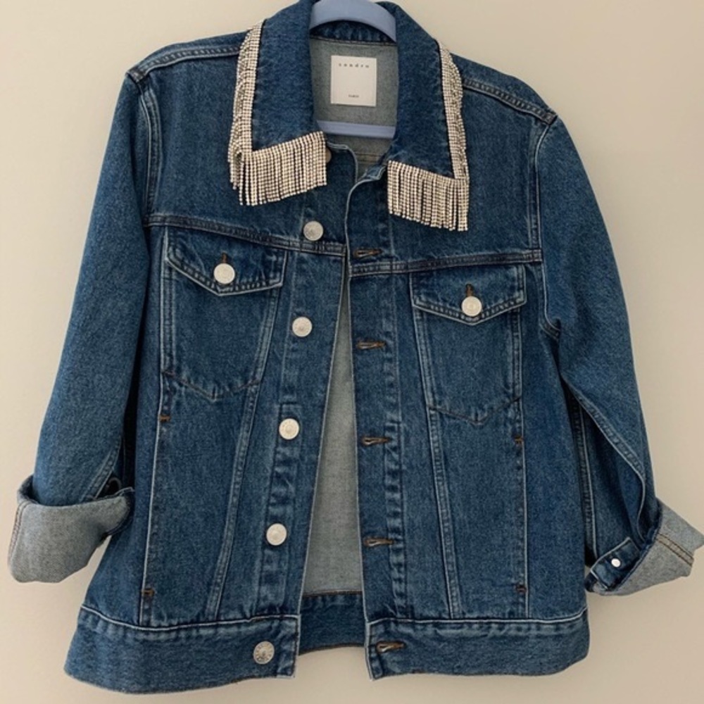 Sandro Paris Denim Jacket